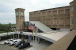 Frank Laudenberg Secaucus Jct. Rail station from the upper level